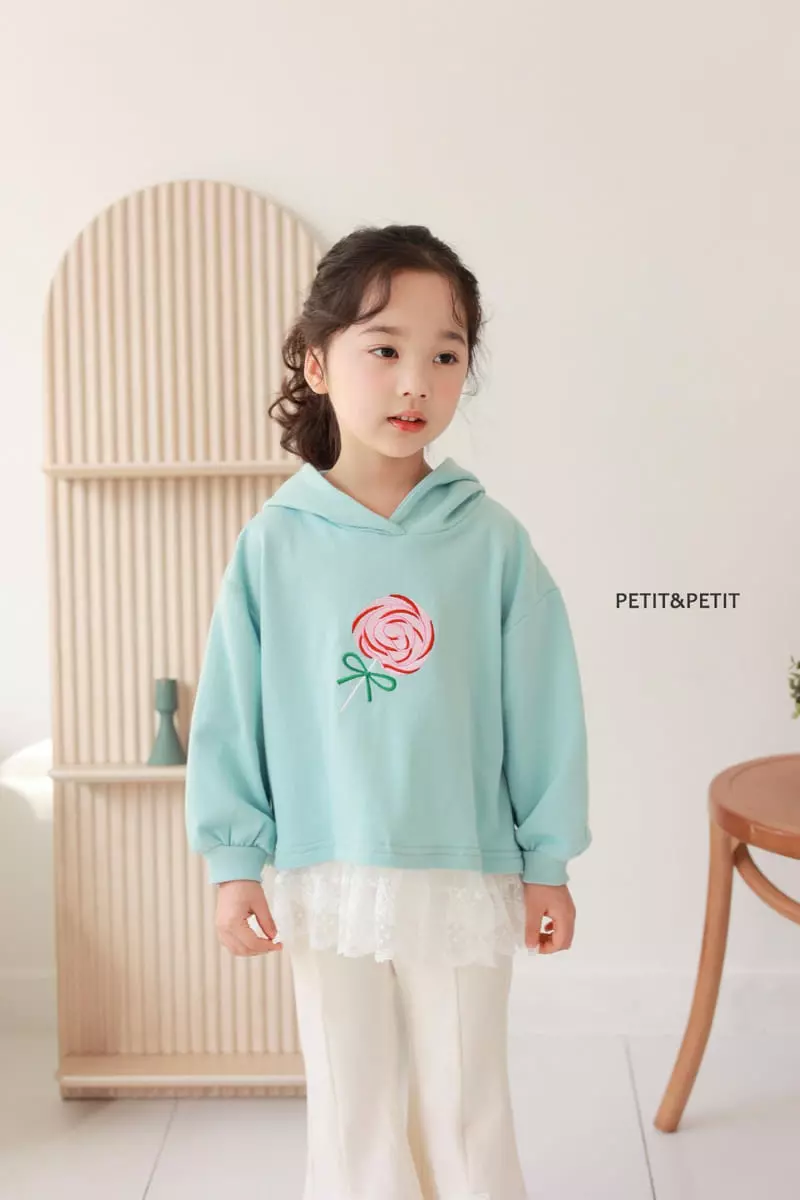 Petit & Petit - Korean Children Fashion - #minifashionista - Candy Lace Hoody - 3