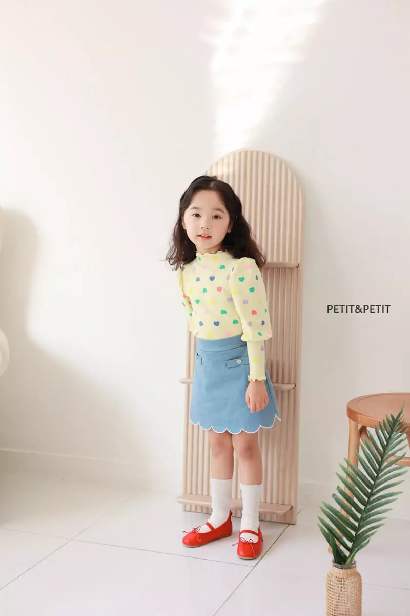 Petit & Petit - Korean Children Fashion - #prettylittlegirls - Cuty Heart Tee - 12