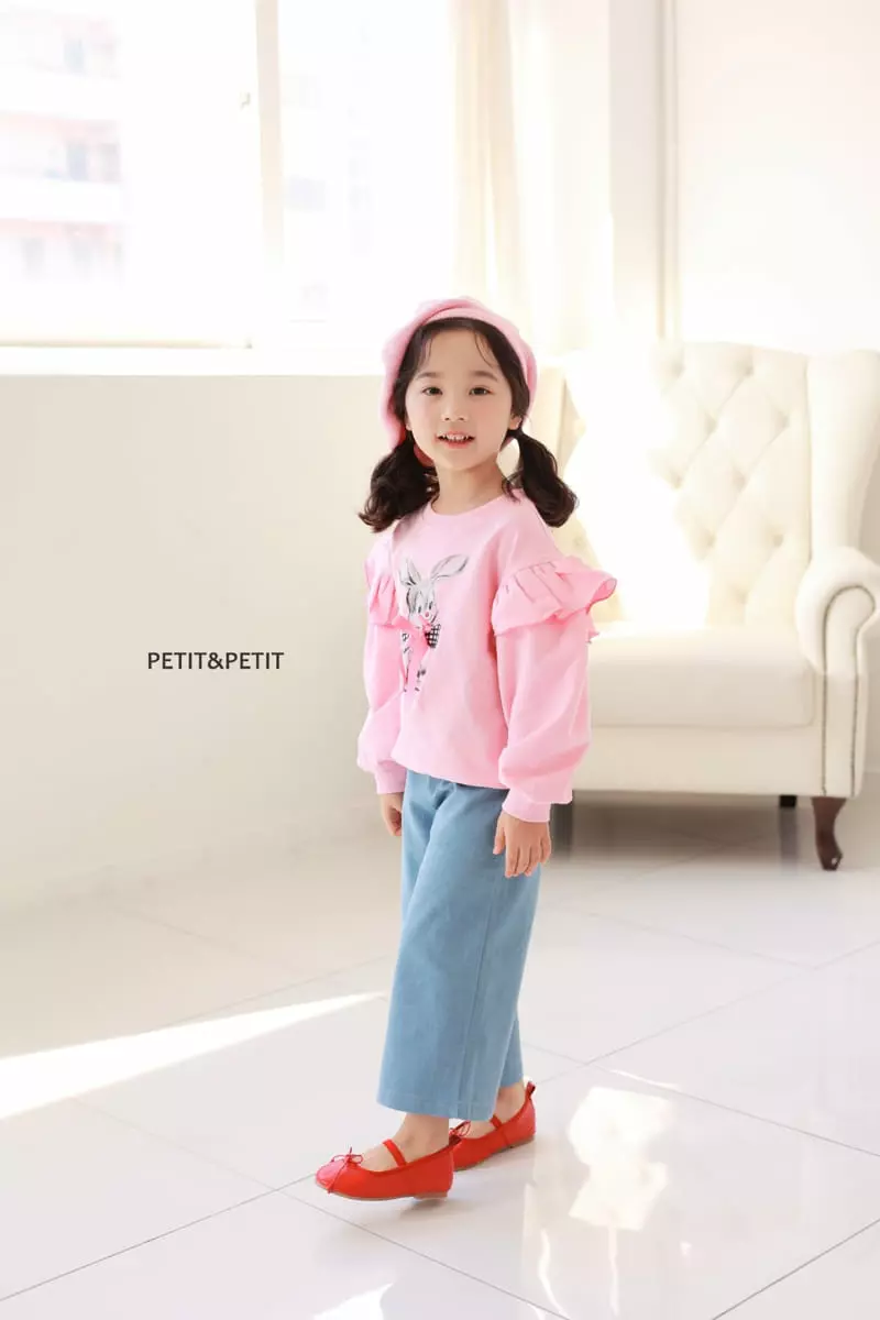 Petit & Petit - Korean Children Fashion - #stylishchildhood - Ribbon Rabbit Swaetshirt - 8