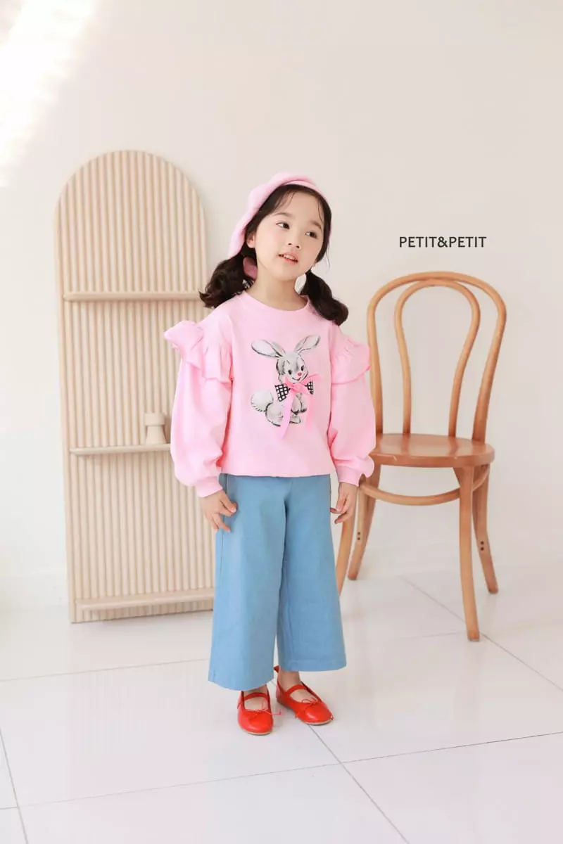 Petit & Petit - Korean Children Fashion - #toddlerclothing - Ribbon Rabbit Swaetshirt - 7