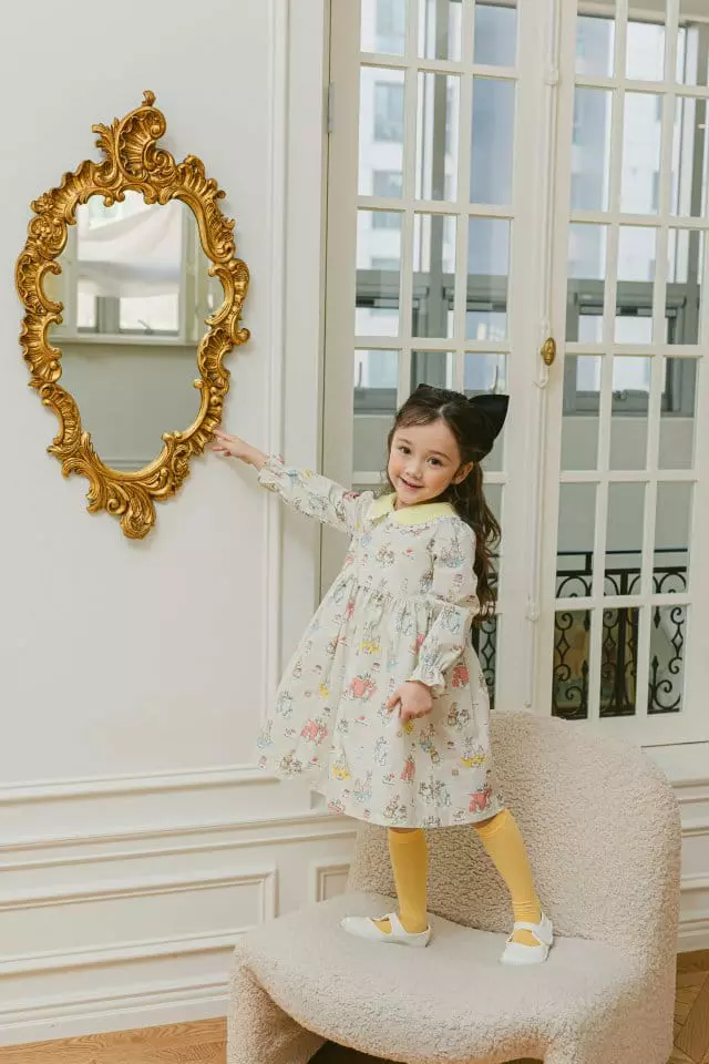 Pink Berry - Korean Children Fashion - #kidsstore - Rabbit One-piece - 3
