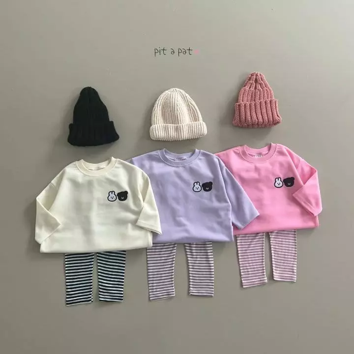 Pitapat - Korean Children Fashion - #kidzfashiontrend - Both Top Bottom Set - 9