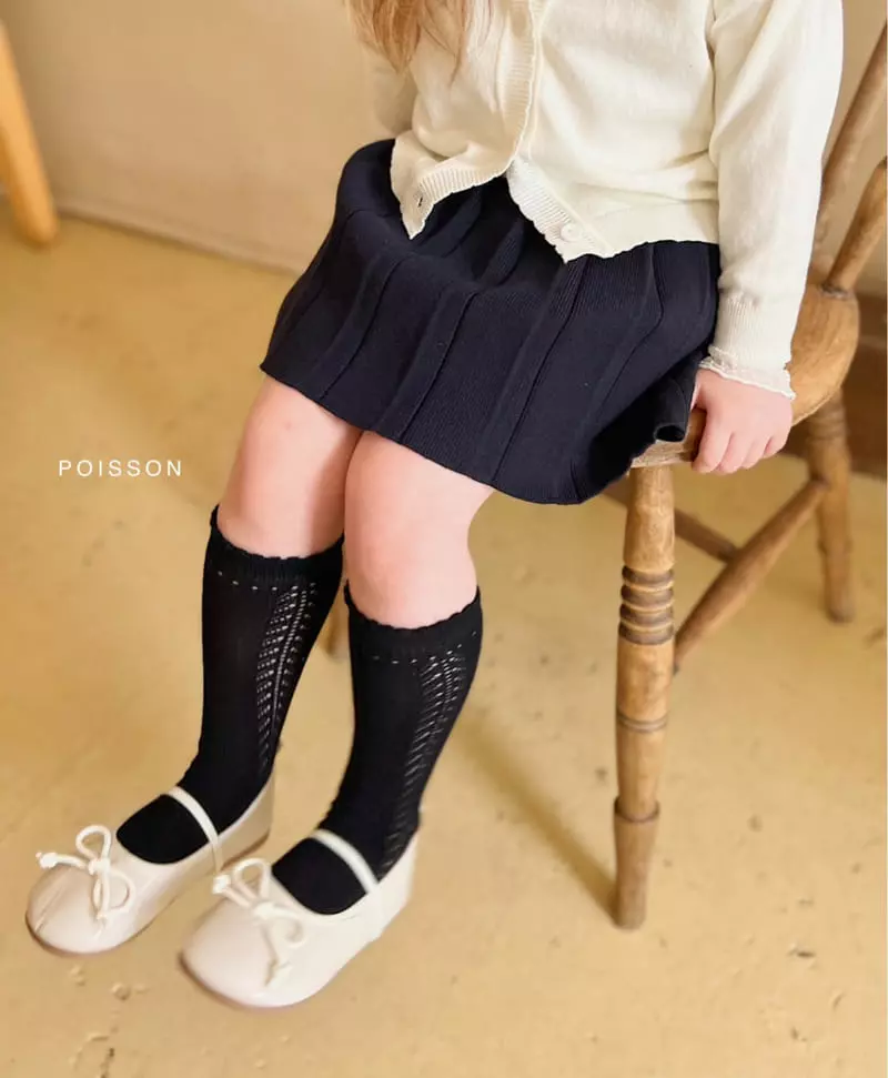 Poisson - Korean Children Fashion - #Kfashion4kids - Rose Knee Socks - 5