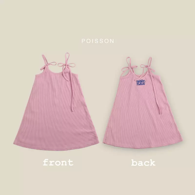 Poisson - Korean Children Fashion - #Kfashion4kids - Waffle One-piece