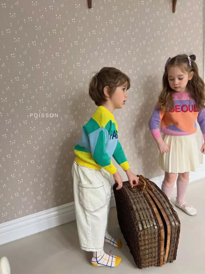 Poisson - Korean Children Fashion - #Kfashion4kids - Stitch Pants - 10