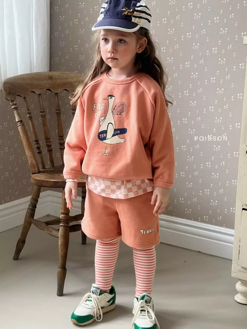 Poisson - Korean Children Fashion - #childofig - Tennis Top Bottom Set - 5