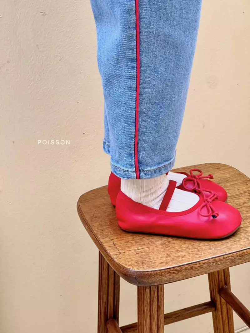 Poisson - Korean Children Fashion - #childofig - Piping Jeans - 2