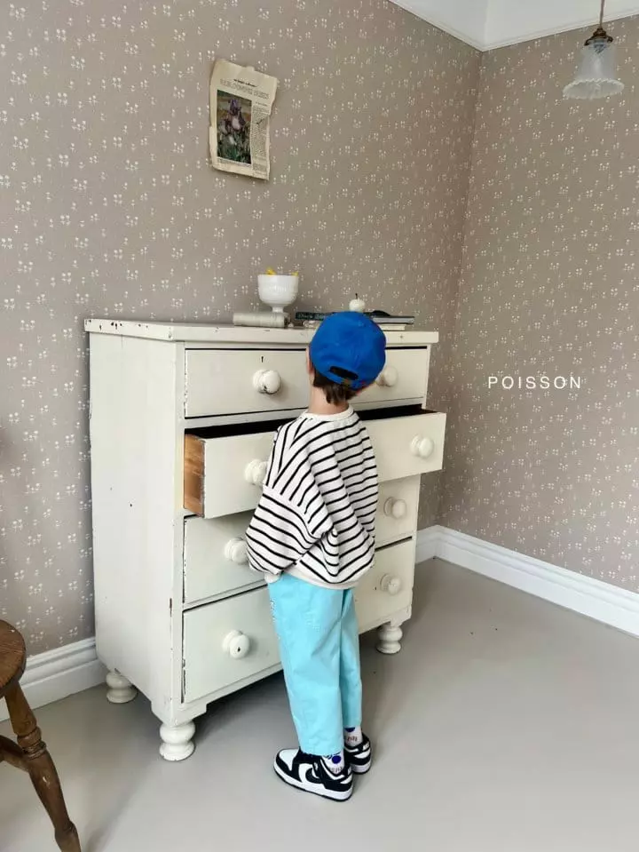 Poisson - Korean Children Fashion - #discoveringself - Wow Stripes Tee - 8