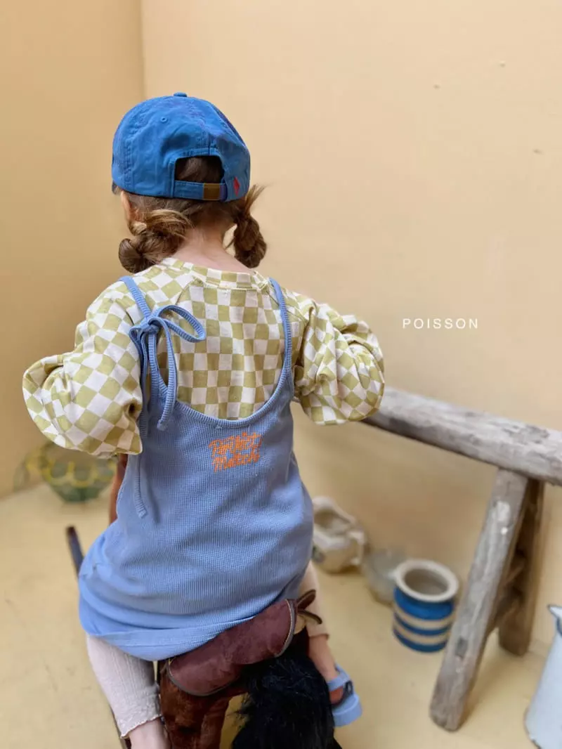 Poisson - Korean Children Fashion - #discoveringself - Checky Tee - 12