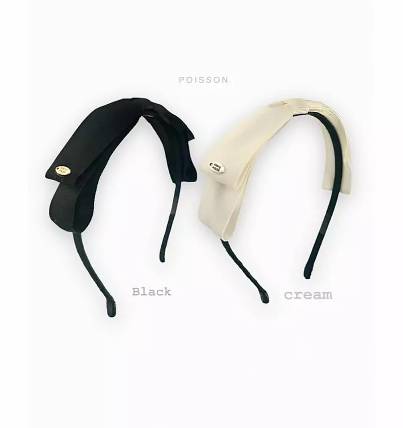 Poisson - Korean Children Fashion - #fashionkids - Sha Ribbon Hairband