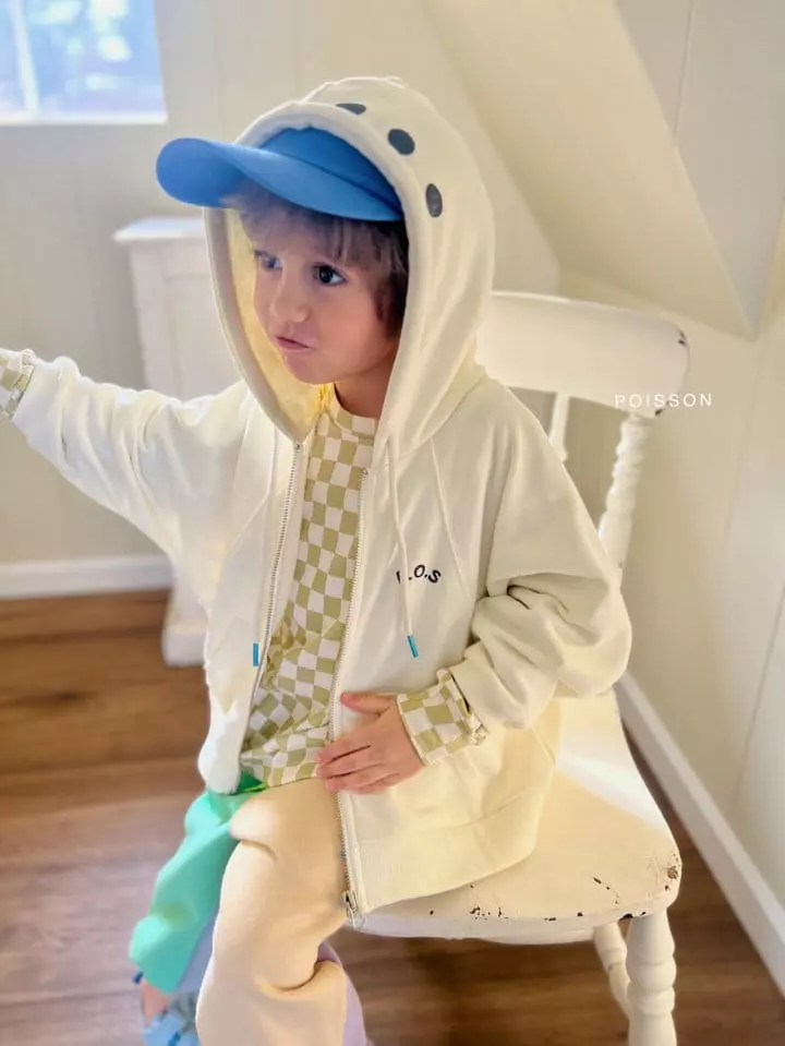 Poisson - Korean Children Fashion - #kidsstore - Dudu Hoody Zip-up - 6