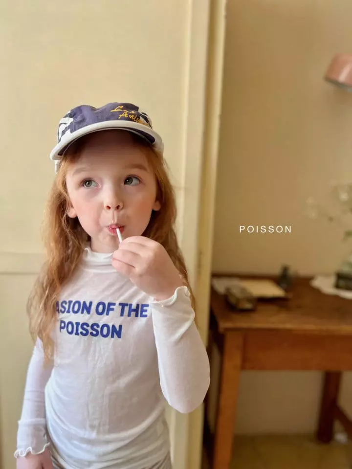 Poisson - Korean Children Fashion - #kidzfashiontrend - Inner Turtleneck Tee - 2