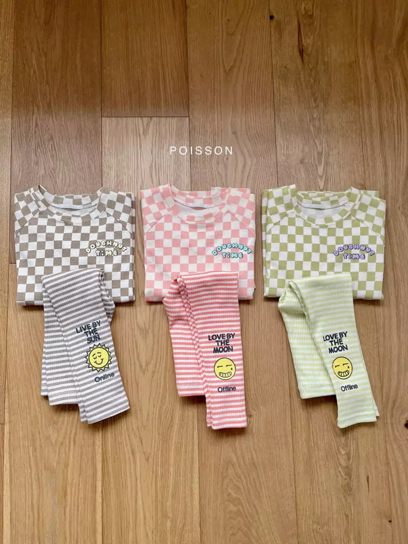 Poisson - Korean Children Fashion - #kidzfashiontrend - Checky Tee - 2