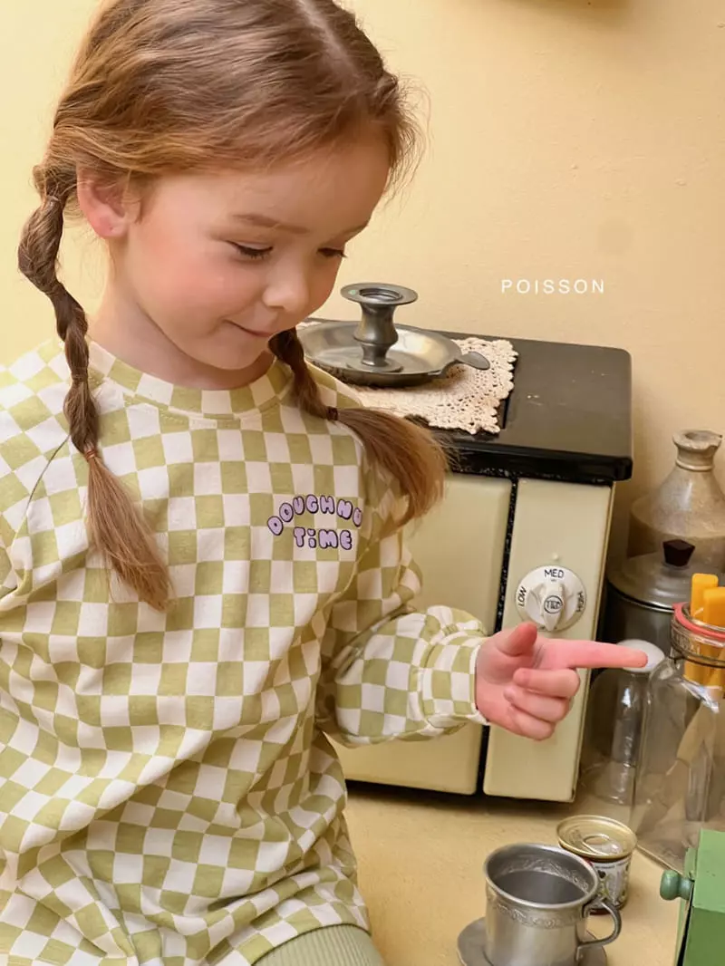 Poisson - Korean Children Fashion - #Kfashion4kids - Checky Tee - 4