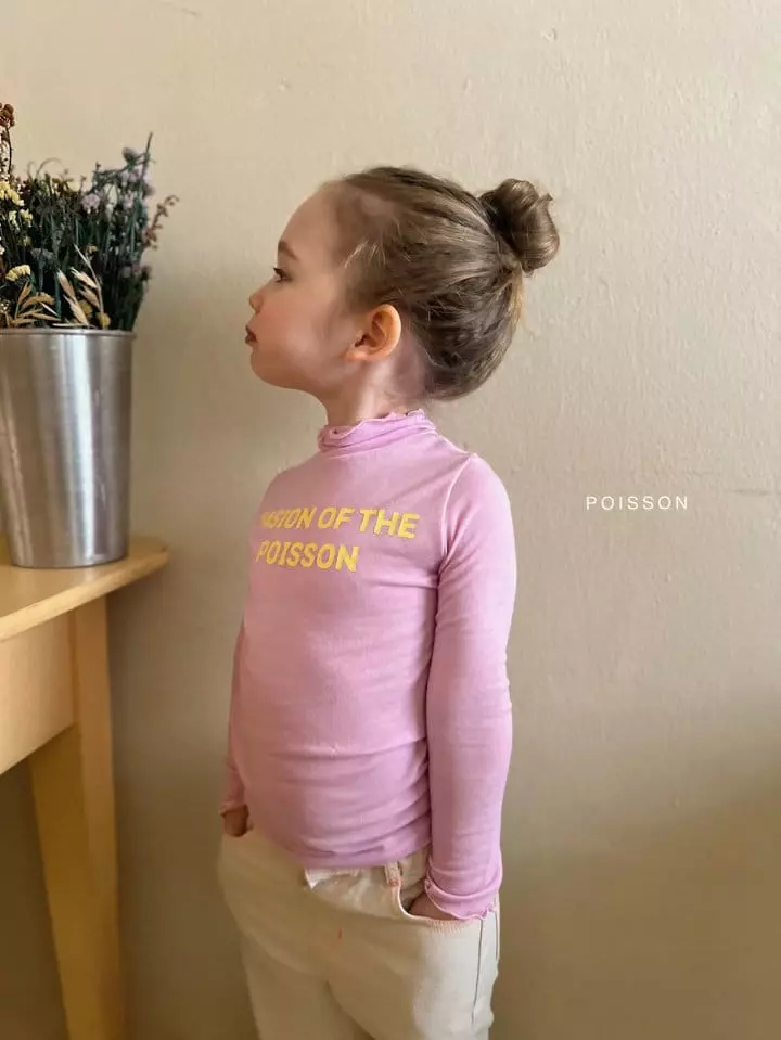 Poisson - Korean Children Fashion - #prettylittlegirls - Inner Turtleneck Tee - 7
