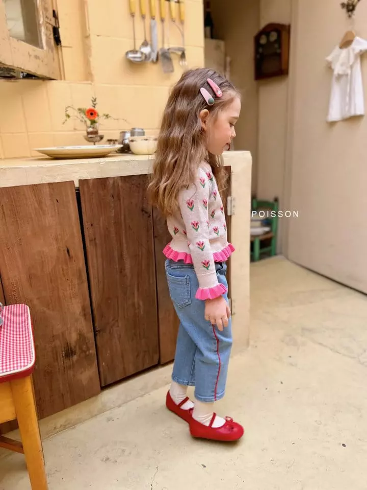 Poisson - Korean Children Fashion - #prettylittlegirls - Tulip Knit Tee - 5