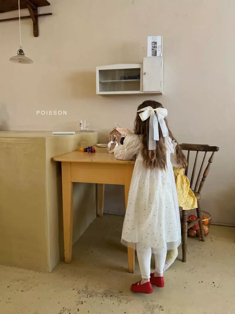 Poisson - Korean Children Fashion - #todddlerfashion - Shu Shu Ribbon Hairpin - 11