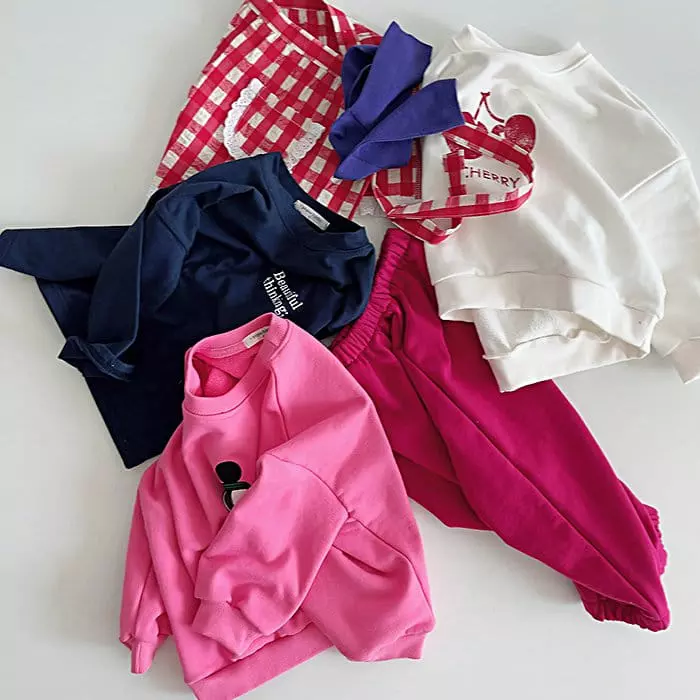Popochichi - Korean Children Fashion - #childrensboutique - Cherry Sweatshirt - 6