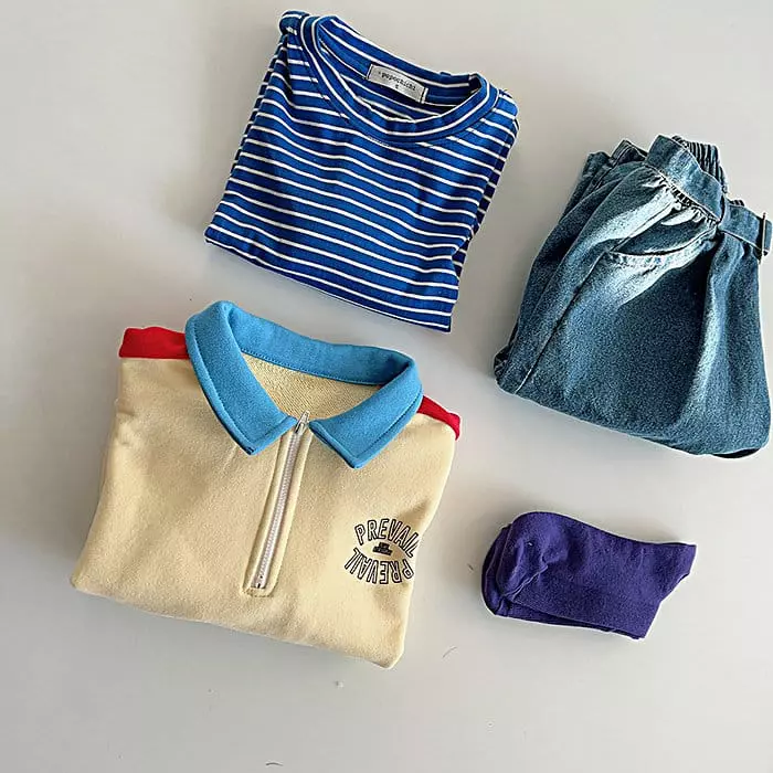 Popochichi - Korean Children Fashion - #childrensboutique - Belt Jeans - 3