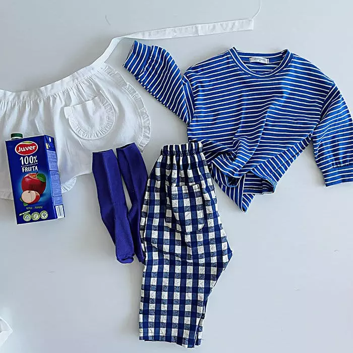 Popochichi - Korean Children Fashion - #designkidswear - Check Pants - 5