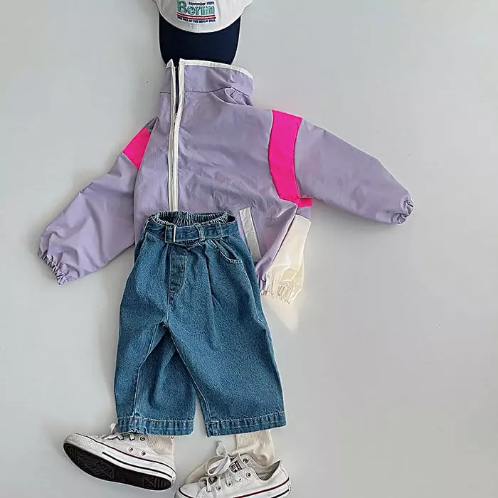Popochichi - Korean Children Fashion - #childrensboutique - Belt Jeans - 4
