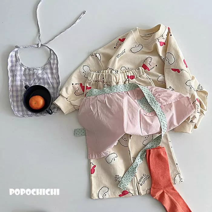 Popochichi - Korean Children Fashion - #kidsstore - Poodle Straight Pants