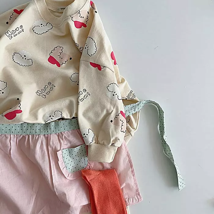 Popochichi - Korean Children Fashion - #kidzfashiontrend - Poodle Straight Pants - 2