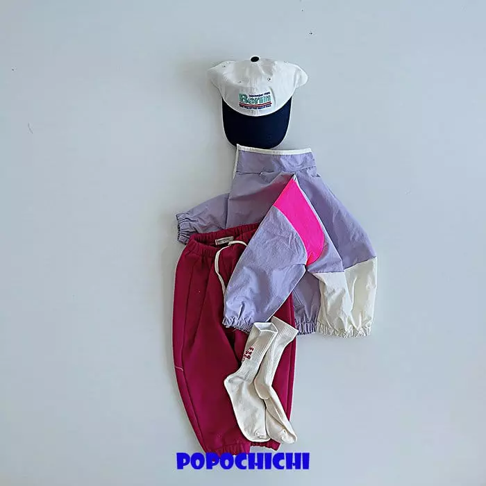 Popochichi - Korean Children Fashion - #kidzfashiontrend - Berry Pants