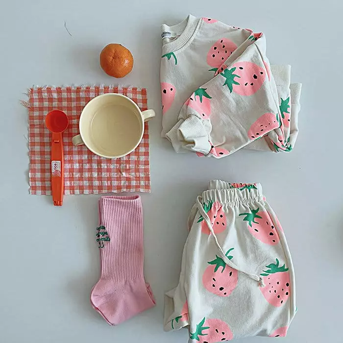 Popochichi - Korean Children Fashion - #minifashionista - Kings Berry Pants - 2
