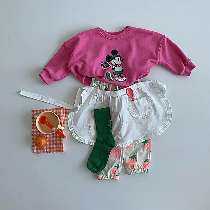 Popochichi - Korean Children Fashion - #prettylittlegirls - Kings Berry Pants - 3