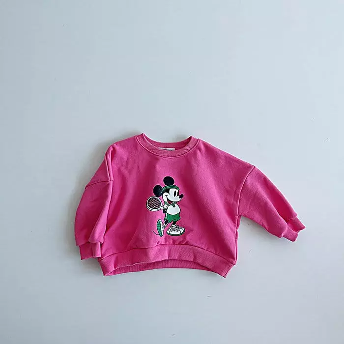 Popochichi - Korean Children Fashion - #stylishchildhood - Tennis Sweatshirt - 8