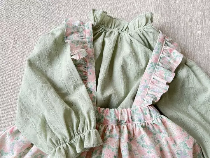 Pourenfant - Korean Children Fashion - #Kfashion4kids - Rora Frill Blouse - 12