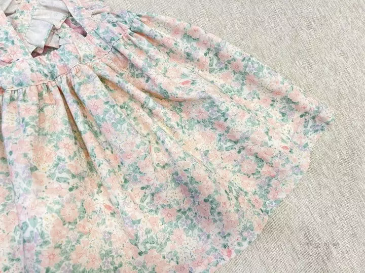 Pourenfant - Korean Children Fashion - #prettylittlegirls - Denber Flower Skirt - 4