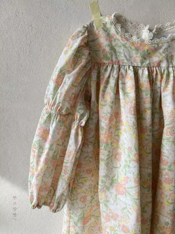 Pourenfant - Korean Children Fashion - #childrensboutique - Adri Flower One-piece - 10