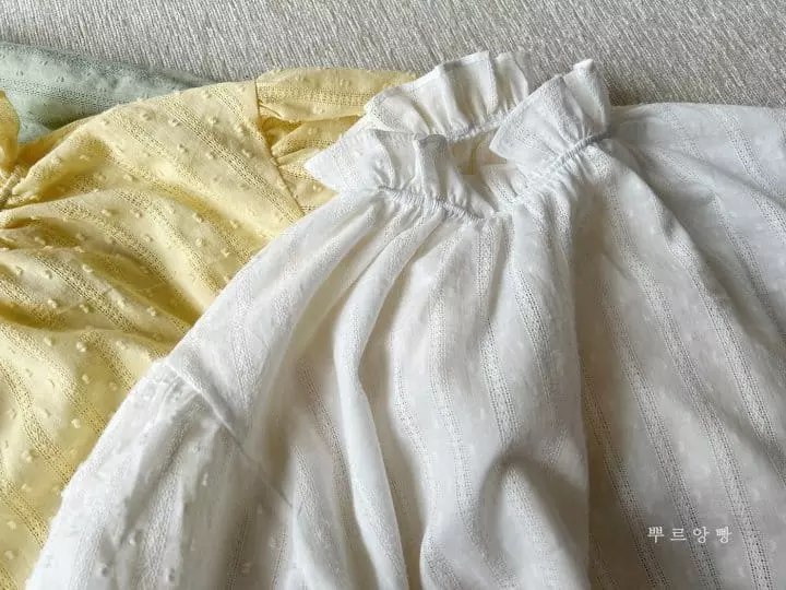 Pourenfant - Korean Children Fashion - #childrensboutique - Rora Frill Blouse - 5