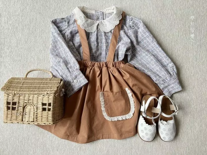 Pourenfant - Korean Children Fashion - #childrensboutique - Kaly Frill Blouse - 12