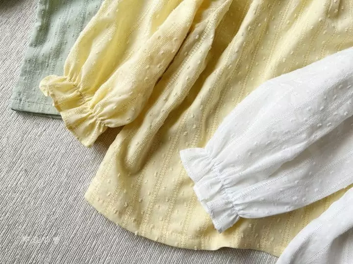 Pourenfant - Korean Children Fashion - #designkidswear - Rora Frill Blouse - 6