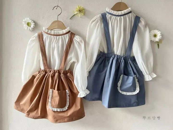 Pourenfant - Korean Children Fashion - #fashionkids - Dia Anne Frill Skirt - 11