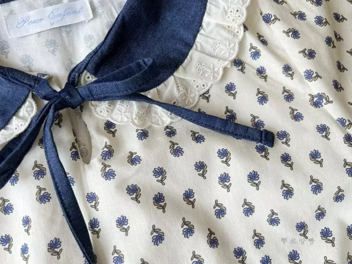 Pourenfant - Korean Children Fashion - #fashionkids - Charlotte Blouse - 4