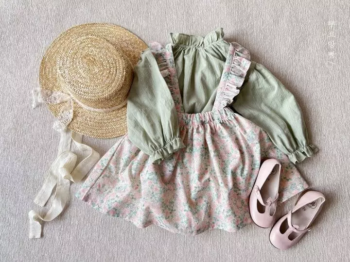 Pourenfant - Korean Children Fashion - #kidzfashiontrend - Rora Frill Blouse - 11