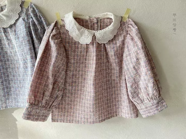 Pourenfant - Korean Children Fashion - #kidsstore - Kaly Frill Blouse - 4