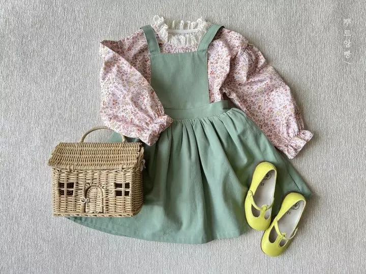 Pourenfant - Korean Children Fashion - #magicofchildhood - Lilly Lace Collar Tee - 10