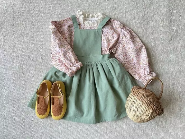 Pourenfant - Korean Children Fashion - #minifashionista - Lilly Lace Collar Tee - 11