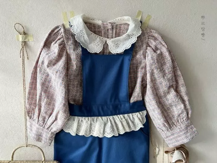 Pourenfant - Korean Children Fashion - #minifashionista - Kaly Frill Blouse - 8