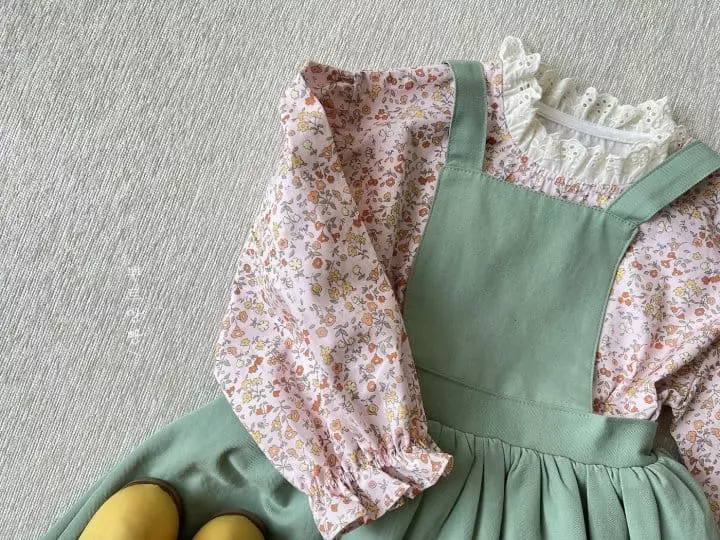 Pourenfant - Korean Children Fashion - #prettylittlegirls - Lilly Lace Collar Tee - 12