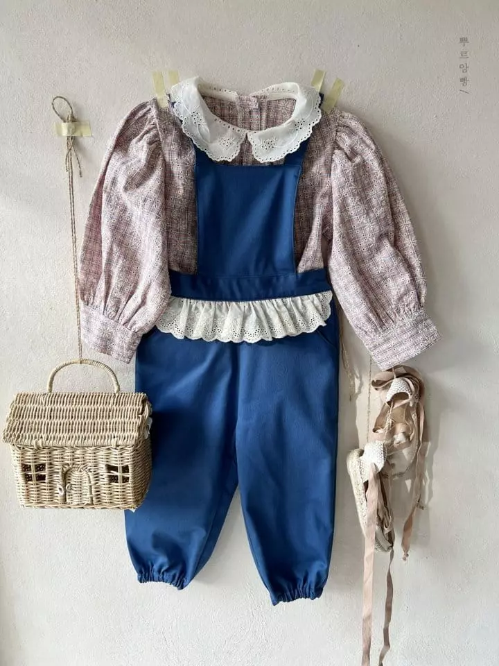 Pourenfant - Korean Children Fashion - #prettylittlegirls - Kaly Frill Blouse - 9