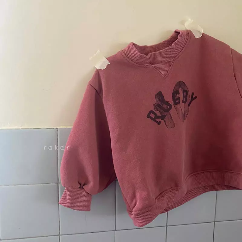 Raker - Korean Children Fashion - #childofig - Rugby Sweatshirt - 3