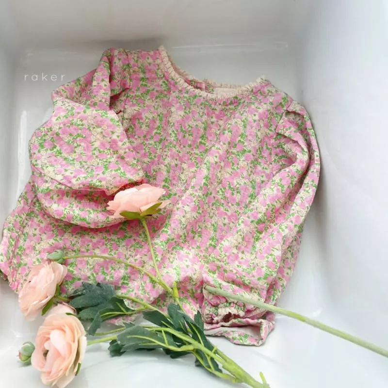 Raker - Korean Children Fashion - #designkidswear - Lanvan Frill Blouse - 3