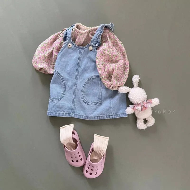 Raker - Korean Children Fashion - #designkidswear - Lanvan Frill Blouse - 4