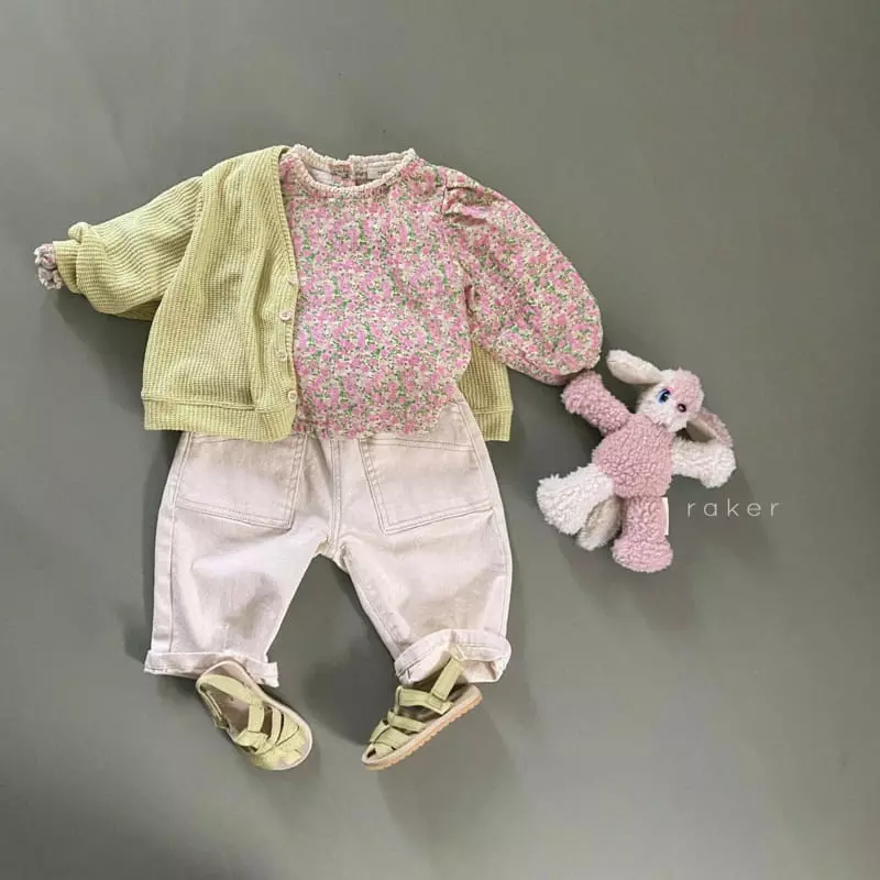 Raker - Korean Children Fashion - #fashionkids - Lanvan Frill Blouse - 5
